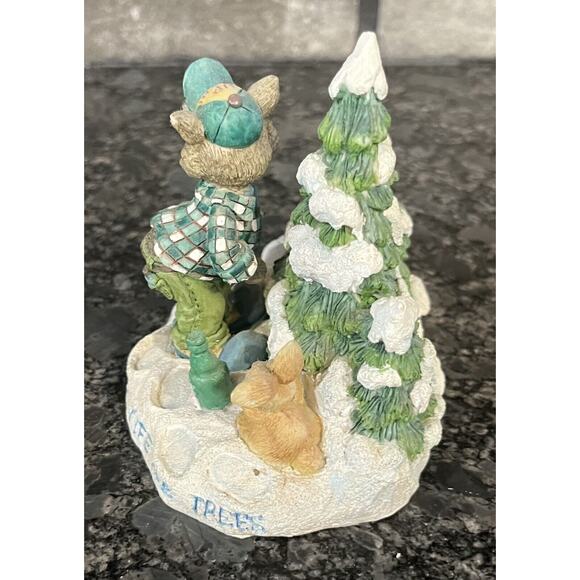 Enesco Moose Creek Crossing “The Best Things in Life Are Trees” 1996 #188409 - Picture 3 of 6